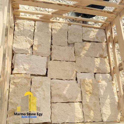 Split Face - Marmo Stone Egyptian Limestone Egyptian stone beige marble Egyptian marble floor tile beige marble flooring wall tile